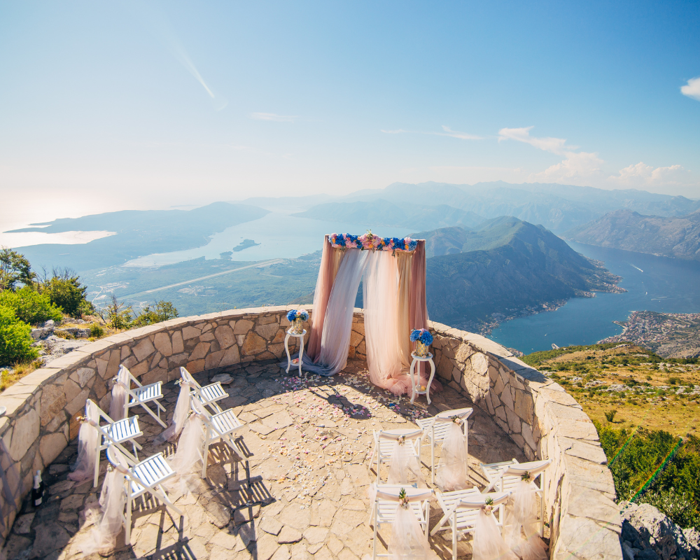 Mountain wedding