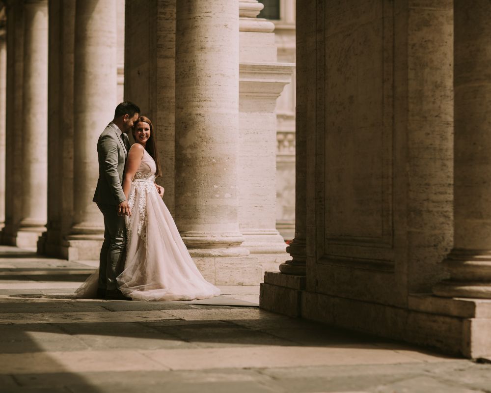 Intimate wedding Italy
